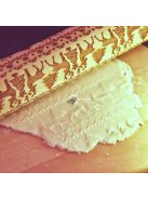 Karácsonyi mintás sodrófa - díszítő nyújtófa kekszekhez és süteményekhez