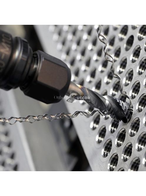 Menetfúró és csigafúró készlet (6 db) – Precíziós fémmegmunkáláshoz