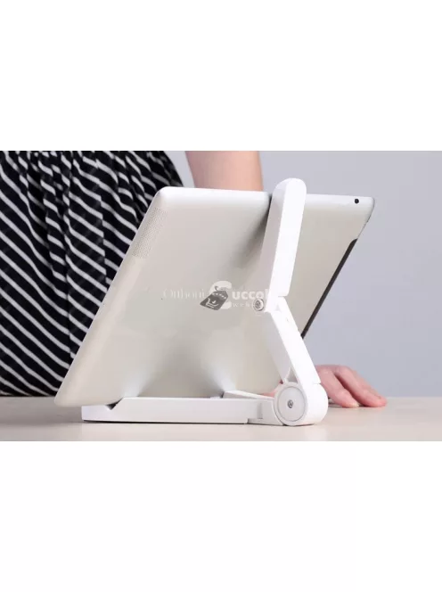 Összecsukható Kompakt Tablettartó Utazáshoz és Otthoni Használatra