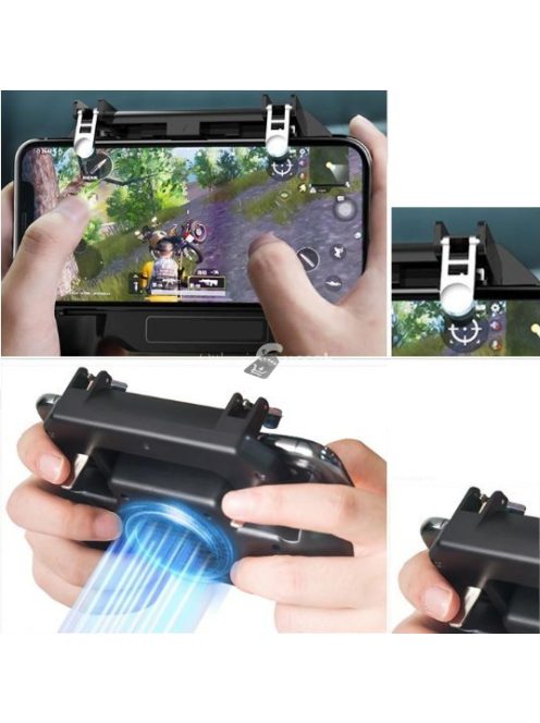 5 az 1-ben PUB-Gee játékvezérlő okostelefonhoz, multifunkcionális gaming kiegészítő