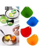 Szilikon tojássütő és főző forma készlet, 2 darabos szett