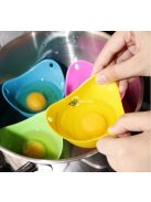 Szilikon tojássütő és főző forma készlet, 2 darabos szett