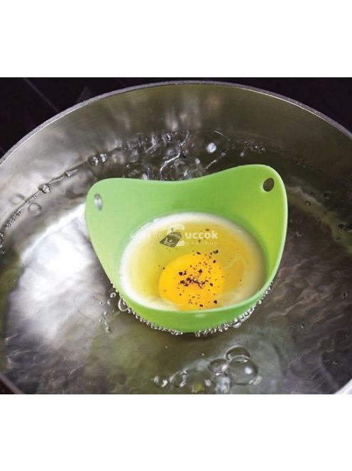 Szilikon tojássütő és főző forma készlet, 2 darabos szett