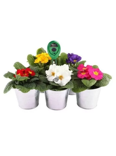 3 az 1-ben talajvizsgáló kertészeti eszköz pH, nedvesség és fény mérésére