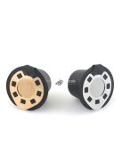 Újratölthető 2db-os kávékapszula szett Fekete+Arany - Környezetbarát újrahasználható kávéfőző kapszulák