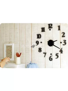 Design fali óra modern lakberendezéshez