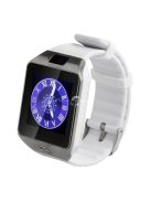 AlphaOne DZ Magyar nyelvű fehér okosóra - Kényelmes telefon nélküli használat útközben