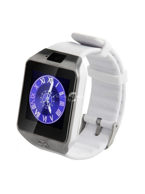 AlphaOne DZ Magyar nyelvű fehér okosóra - Kényelmes telefon nélküli használat útközben