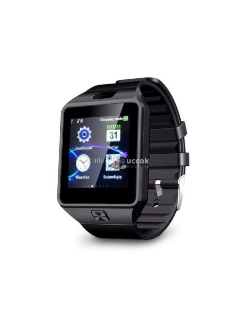 AlphaOne DZ Magyar nyelvű fehér okosóra - Kényelmes telefon nélküli használat útközben