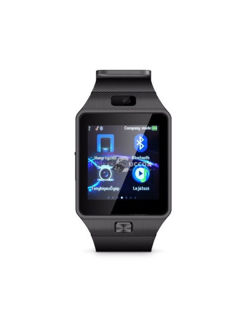 AlphaOne DZ Magyar nyelvű fehér okosóra - Kényelmes telefon nélküli használat útközben