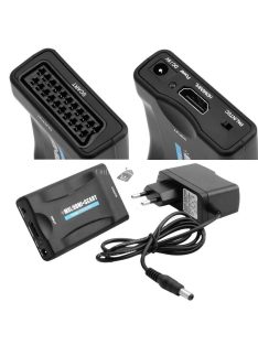   HDMI Scart átalakító adapter - Kiváló minőségű jelátvitel HDMI eszközökhöz