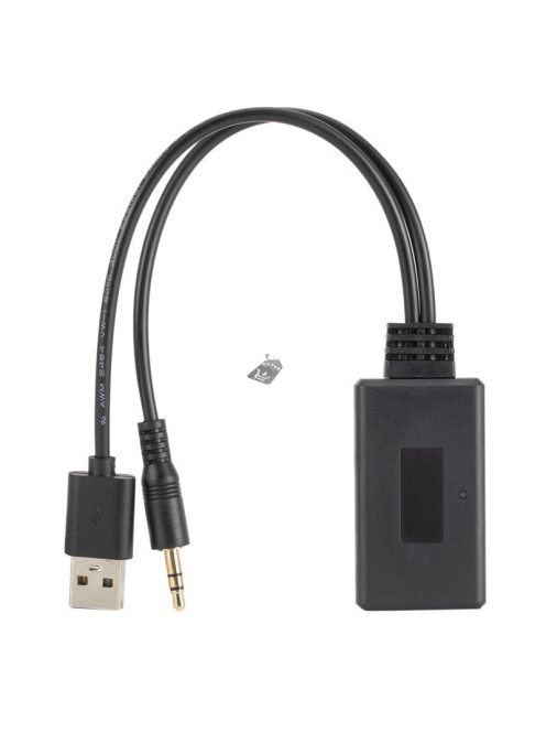 Autós AUX Bluetooth hangátvitel audio adóvevő zenelejátszáshoz