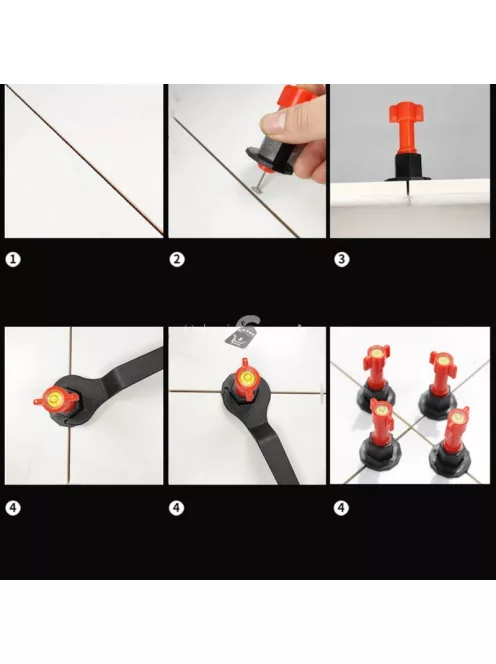 Csempeszintező rendszer professzionális burkoláshoz