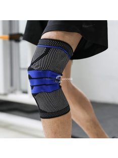   Piros L méretű térdvédő és térdszorító sportoláshoz és rehabilitációhoz