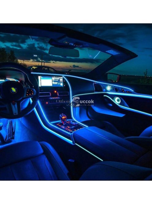 Autós Műszerfal LED Dekorációs Csík Szalag