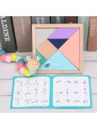 Pasztell Kígyó Készségfejlesztő Játék Gyerekeknek