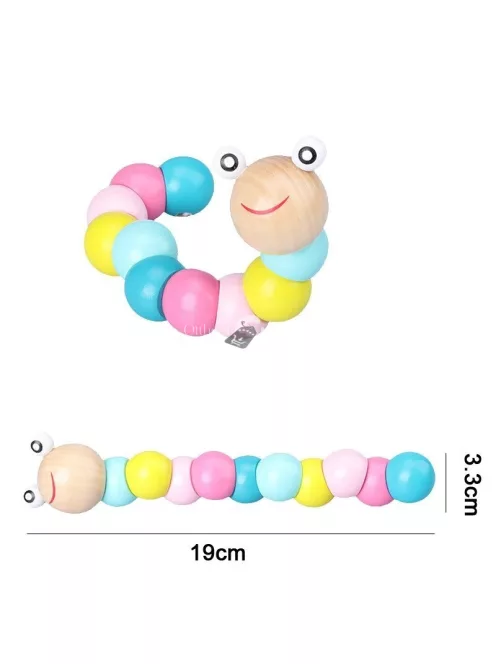 Pasztell Kígyó Készségfejlesztő Játék Gyerekeknek