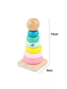 Pasztell Kígyó Készségfejlesztő Játék Gyerekeknek