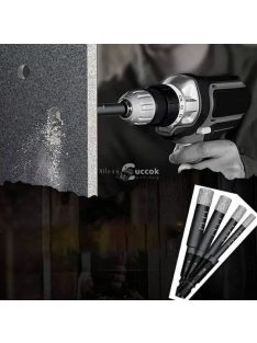   Önhűtő fúrószár, Száraz gyémántfúró készlet (4db) – Precíziós fúrás kemény anyagokhoz