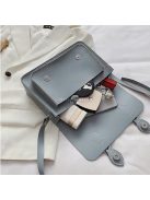 Kézműves DIY Bőrtáska, Zöld Színű Bőr Válltáska Készlet