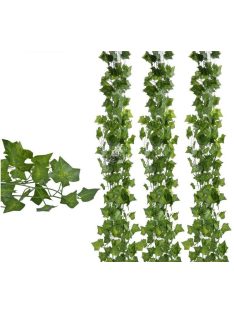   12 db Borostyán díszfüzér készlet - Dekoratív műnövények beltéri és kültéri használatra