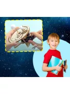 Csináld Magad Elektromos Forgó Naprendszer Modell Készlet Fából Gyerekeknek és Felnőtteknek