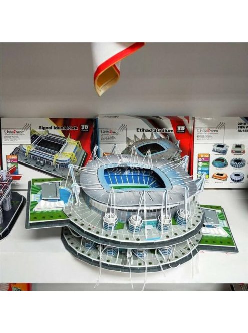 3D-s Stadion Puzzle Építőkészlet Gyűjtőknek és Sportrajongóknak