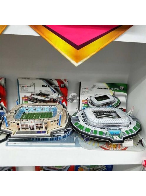 3D-s Stadion Puzzle Építőkészlet Gyűjtőknek és Sportrajongóknak