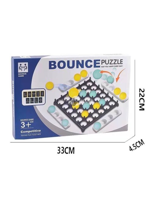Pattanj! Bounce-Off ügyességi társasjáték - Szórakoztató Kihívás Barátoknak és Családnak