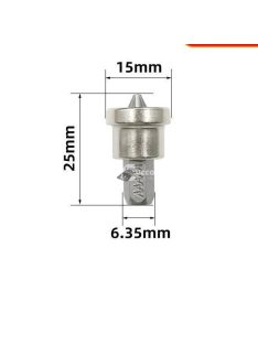   Mágneses csavar rögzítő készlet, Mágneses bitfej (5 db) 25 mm hosszúságú bitfejekkel szereléshez