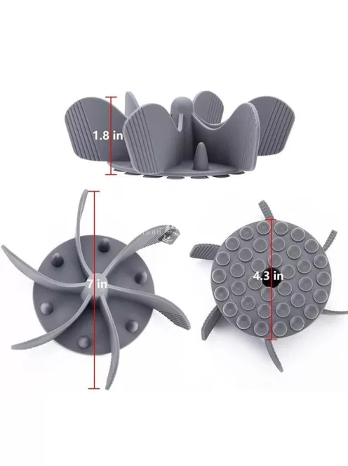 Habzsolásgátló etetőtál kutyusoknak - Lassú evés elősegítő eszköz