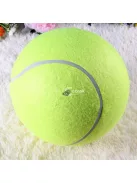 Óriás teniszlabda kutyajáték, 24 cm átmérőjű interaktív kutyafoglalatosság