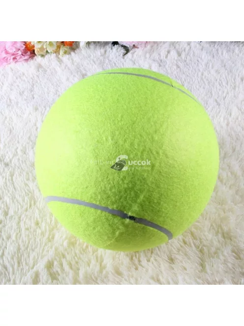 Óriás teniszlabda kutyajáték, 24 cm átmérőjű interaktív kutyafoglalatosság