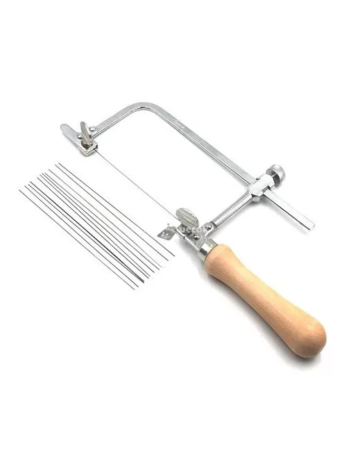 Ékszerfűrész precíz vágáshoz, finom részletek kidolgozásához