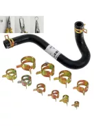 Szorítóbilincs készlet, 75 db csőbilincs (5 különböző méret) vízvezeték- és szerelési munkákhoz