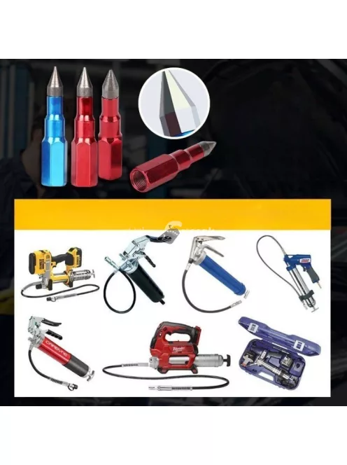 Zsírzótoll, precíziós tű pontosságú szerszám zsírzópisztolyhoz (2db)