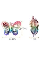 Látványos Pillangó Kerti Dísz Szett (4db) – Dekoratív Kültéri Kiegészítő