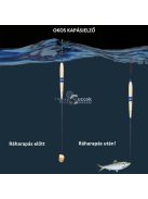 Okos kapásjelző éjszakai úszó horgászoknak, vízálló és fényérzékelős technológiával