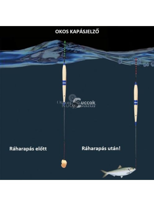 Okos kapásjelző éjszakai úszó horgászoknak, vízálló és fényérzékelős technológiával
