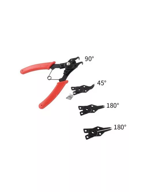 Többfunkciós Zégerfogó Készlet Cserélhető Fejekkel és Precíziós Szereléshez