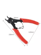 Többfunkciós Zégerfogó Készlet Cserélhető Fejekkel és Precíziós Szereléshez