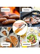 Olajszóró készlet, olajspriccelő szett konyhai használatra