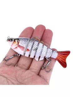   Többrészes Wobbler Műcsali, 5cm, Horgászathoz Ideális Csali