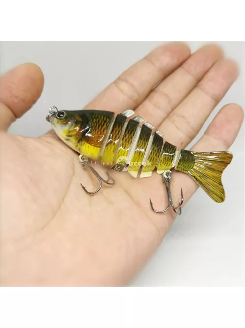 Többrészes Wobbler Műcsali, 5cm, Horgászathoz Ideális Csali