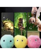 Interaktív cicalabda macskák szórakoztatására és mozgásának serkentésére