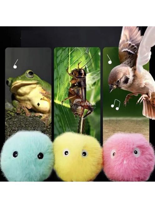 Interaktív cicalabda macskák szórakoztatására és mozgásának serkentésére