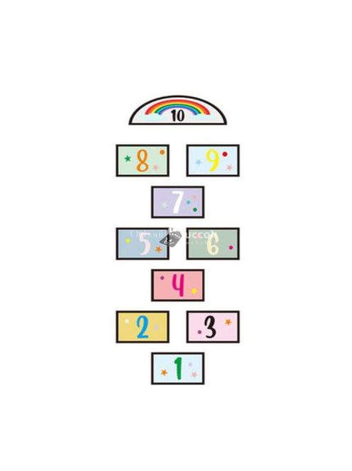 Öntapadós Ugróiskola Gyerekeknek - Beltéri és Kültéri Játékfelület