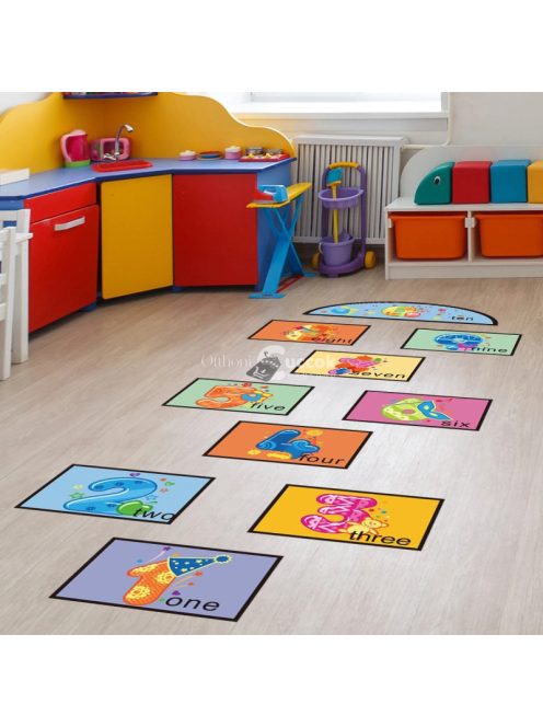 Öntapadós Ugróiskola Gyerekeknek - Beltéri és Kültéri Játékfelület