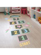 Öntapadós Ugróiskola Gyerekeknek - Beltéri és Kültéri Játékfelület