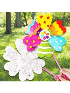   Szélforgó készítő szett kreatív DIY kézműves csomag gyerekeknek és felnőtteknek